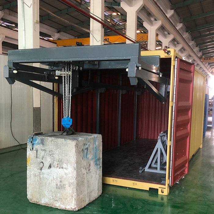 集裝箱倉(cāng)庫(kù)5噸車(chē)載吊機(jī)
